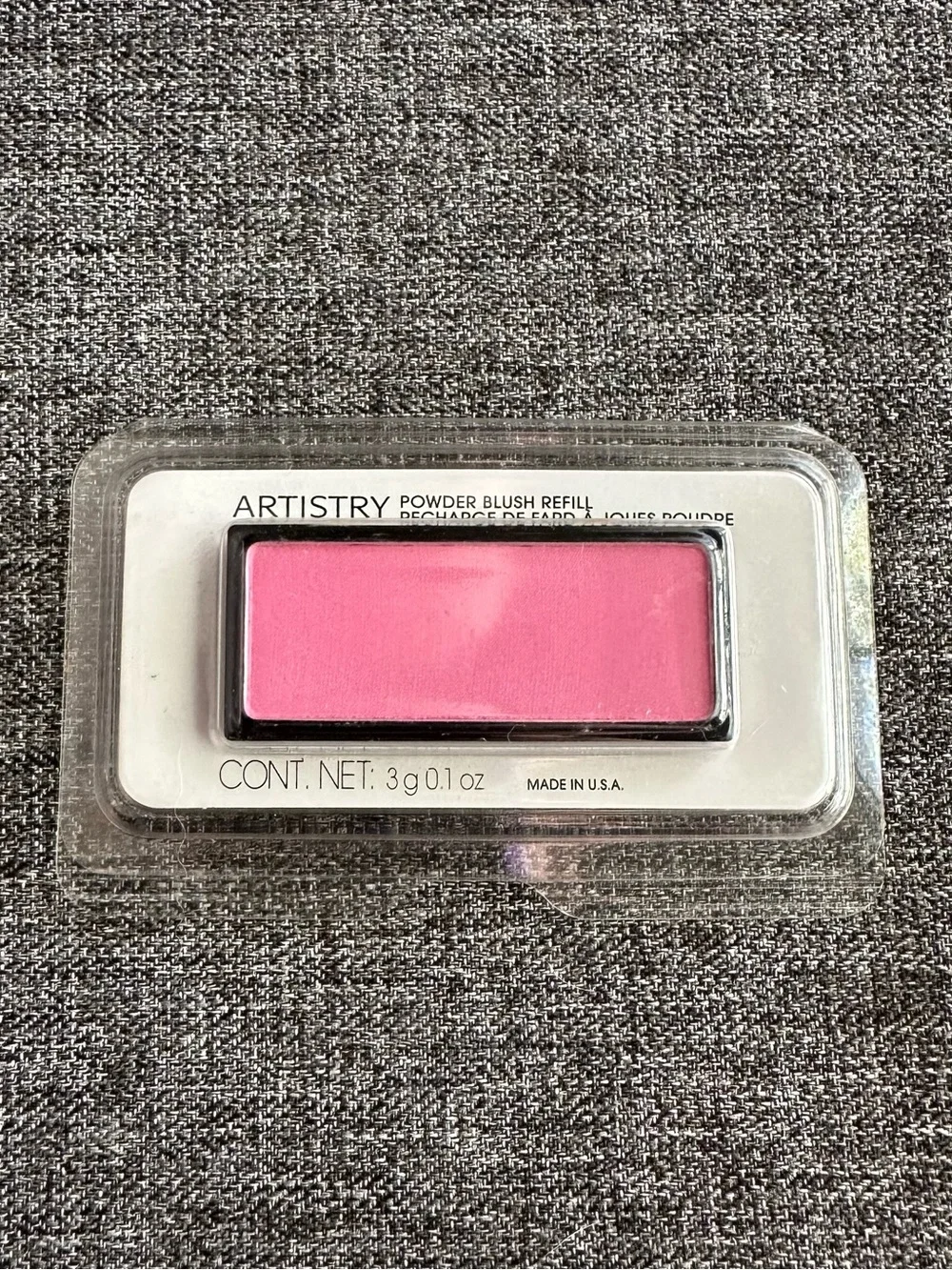 NEW Amway Artistry Powder Blush Refill 3g 0.1oz Sheer Petal Pink NOS VTG 90s